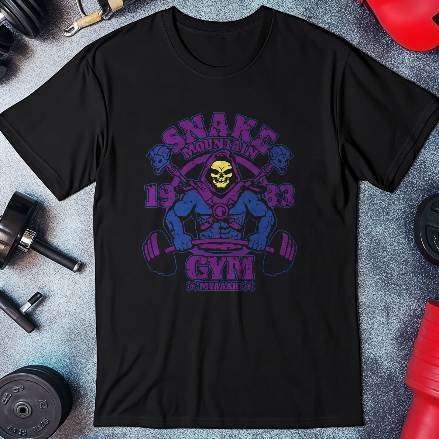 Skeletor Gym T-Shirt - Get Buff or