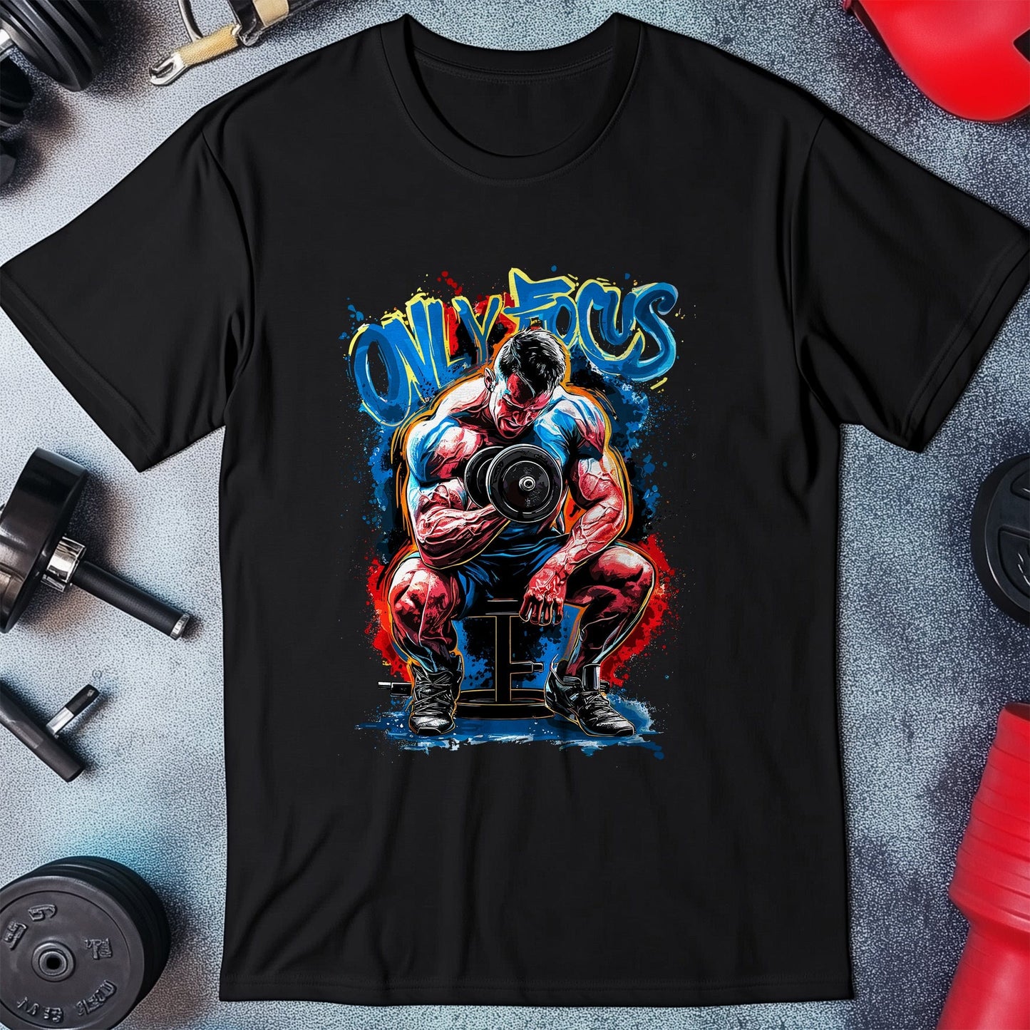 Gym 65 Only focus T-Shirt