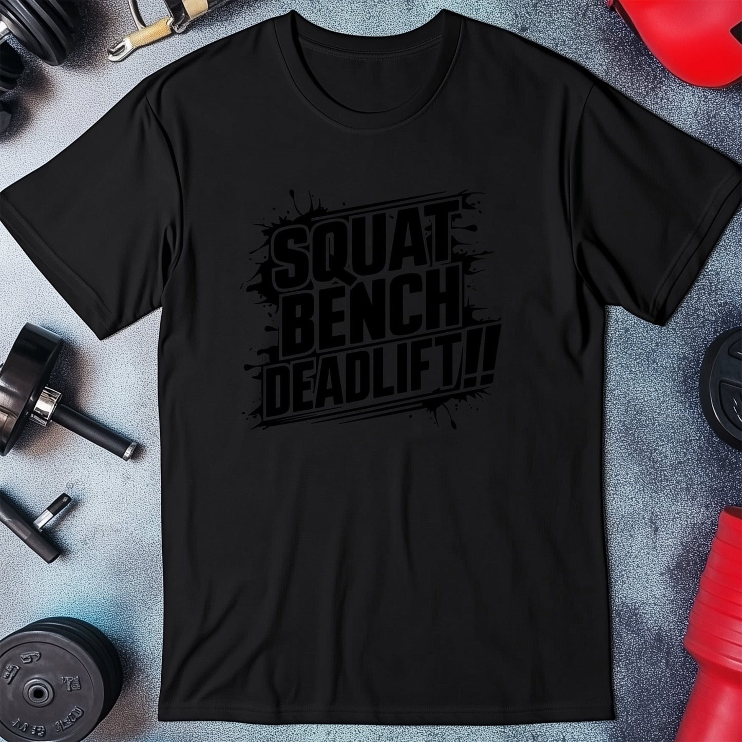 Gym 75 Squat, bench deadlift T-Shirt