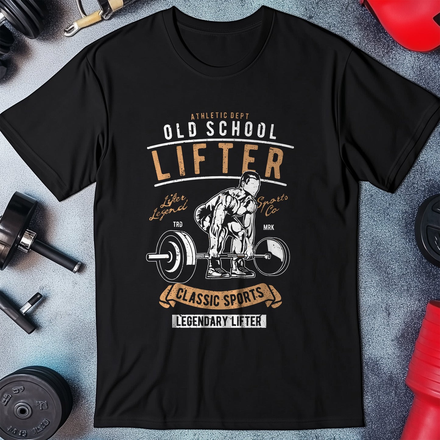 Old Sch Lifter T-Shirt ‚Äì Lift Heavy