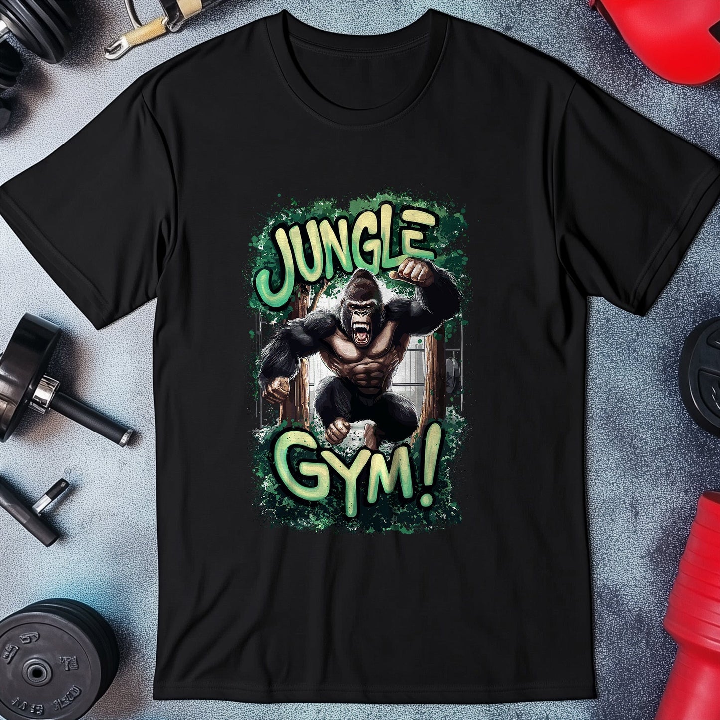 Gym 11 Gorilla Gains t-shirt