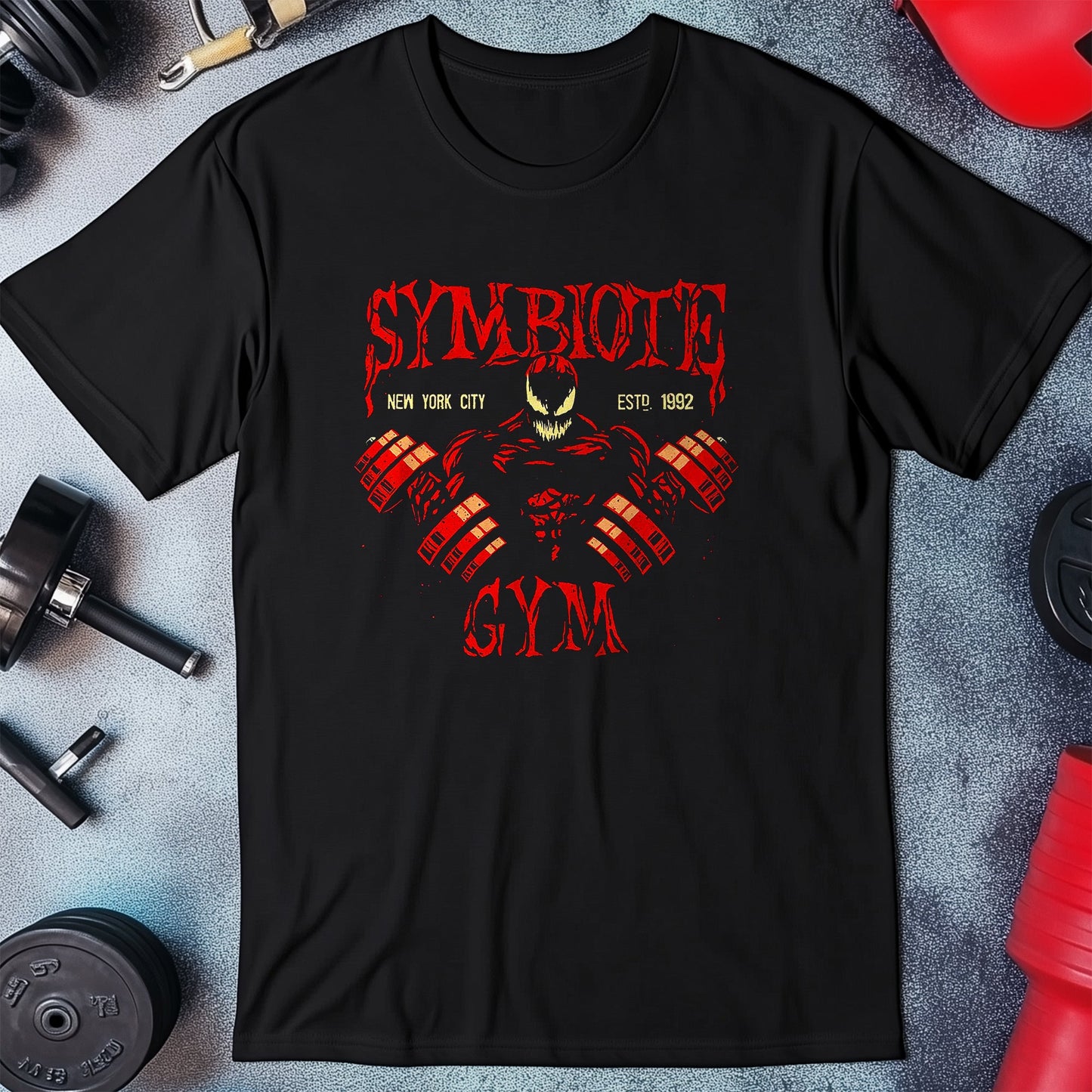 Symbiote-Gym T-shirt - Lift, Laugh,