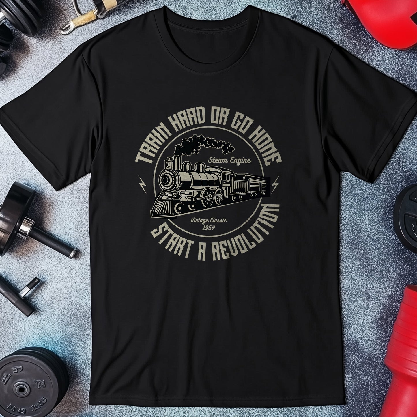 Train Revolution 1957 T-Shirt - All