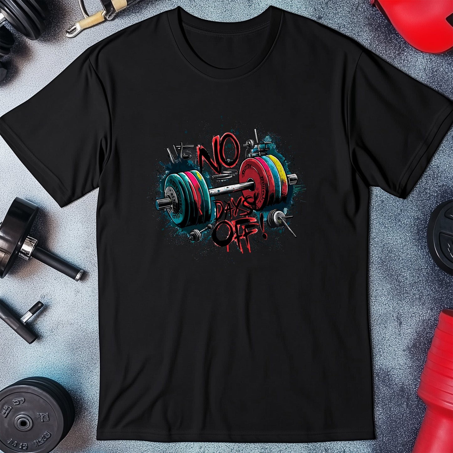 Gym 83  No days off T-Shirt