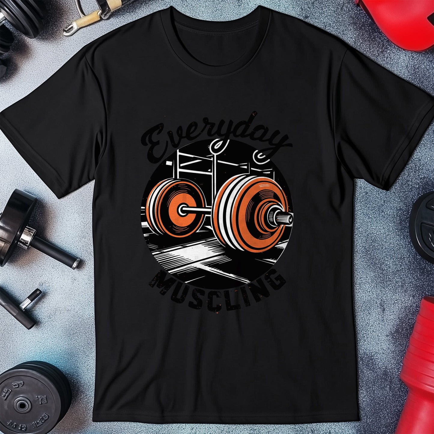 Gym 18 Everyday muscle  T-shirt