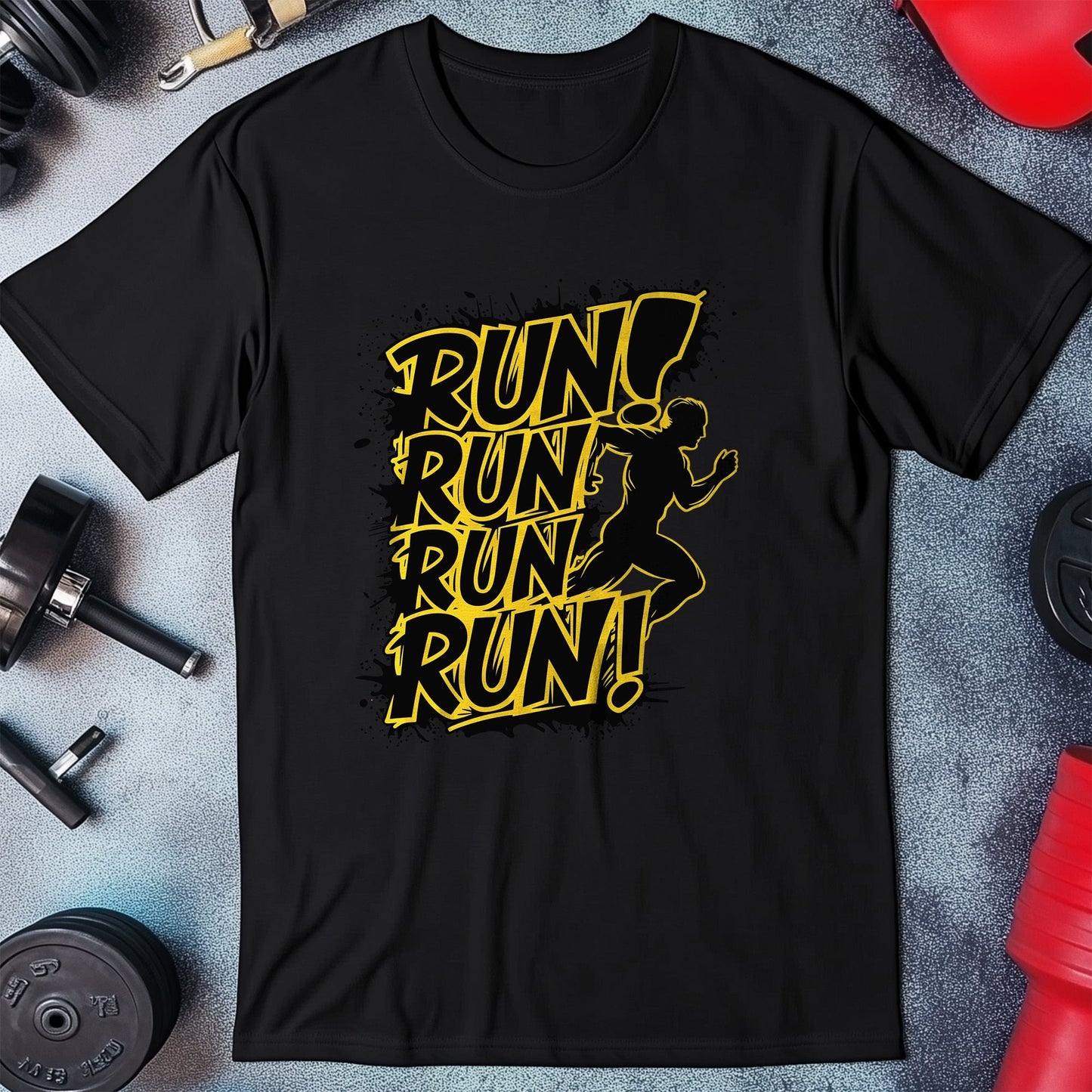 Run Run Run Gym 46 T-shirt