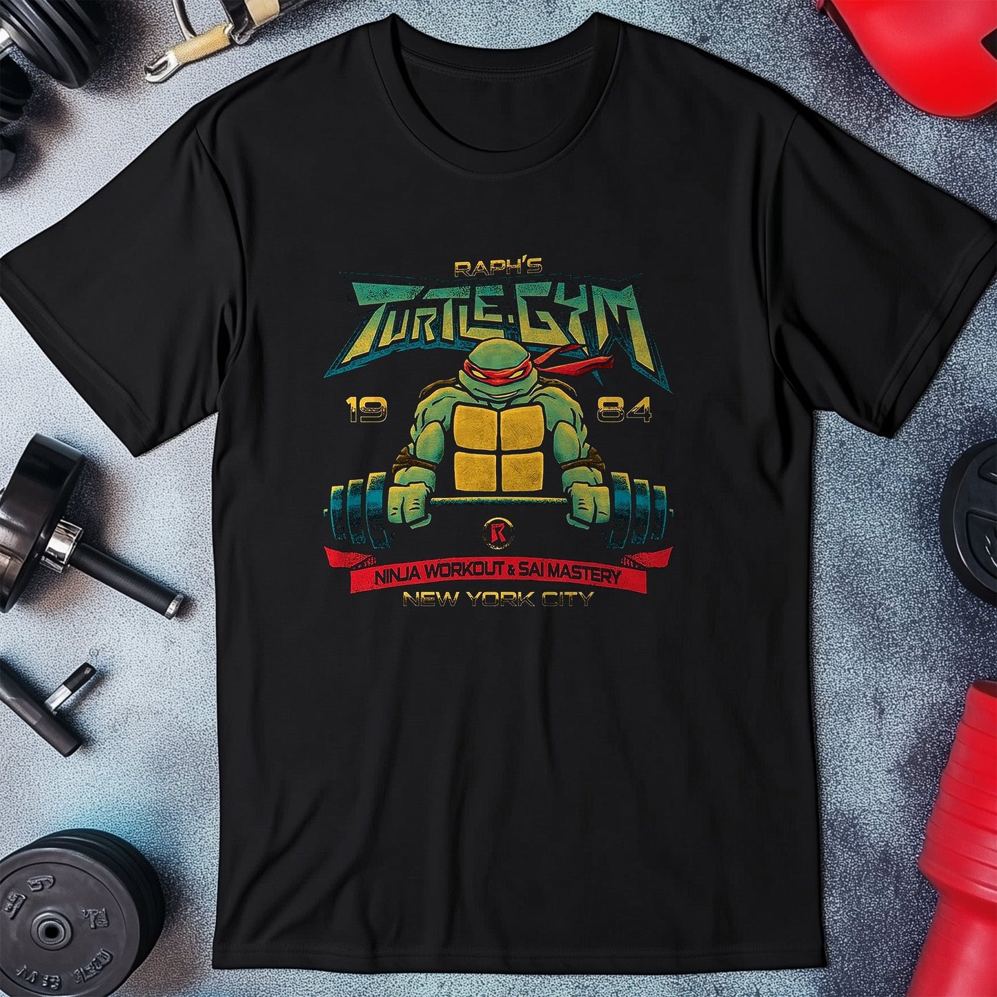 Raphael Turtle Gym T-Shirt - Train