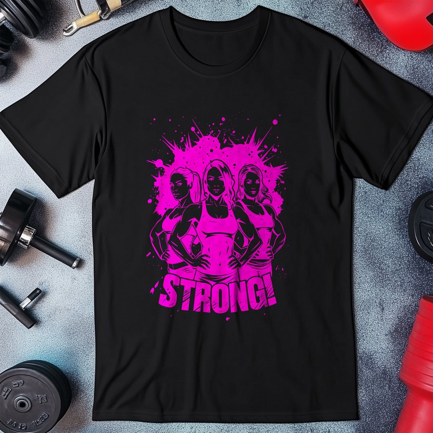 Gym 34 Womens strong T-Shirt
