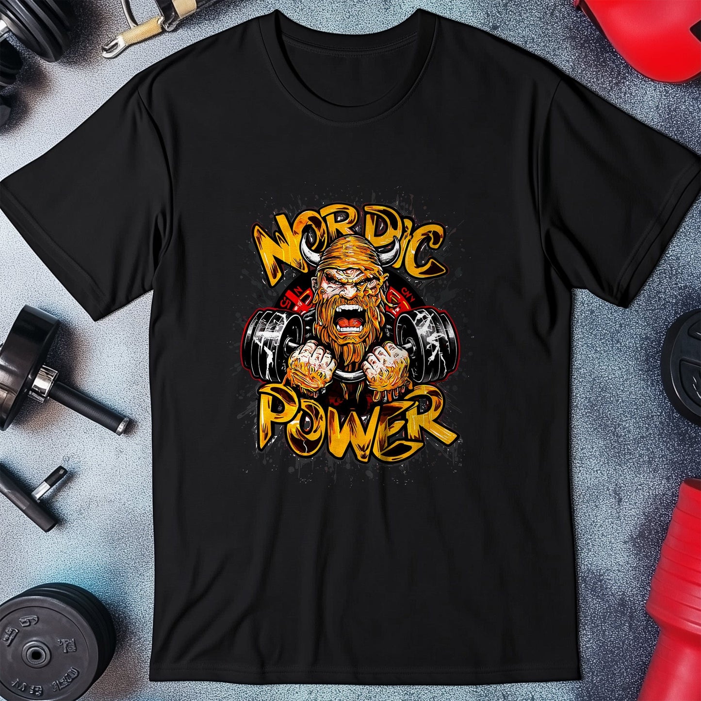 Gym 88 Viking power T-shirt