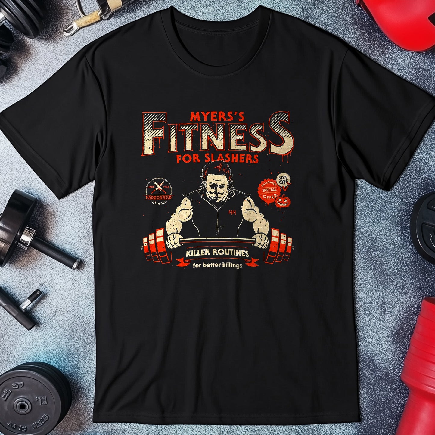 Myers-Fitness T-Shirt - Pump Up the