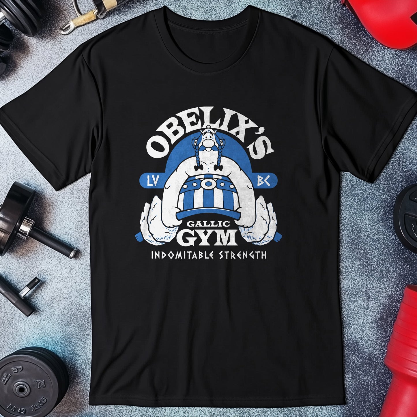 Obelix Gym T-shirt - Flex Your