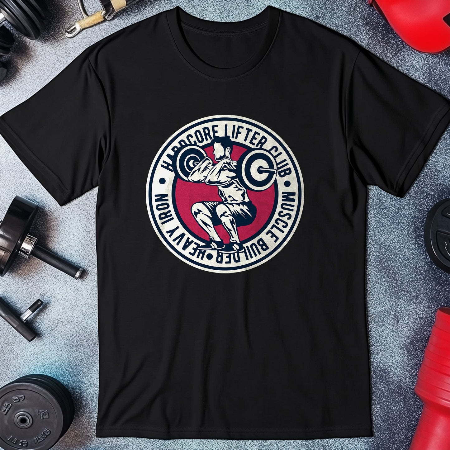 Hardcore Lifter Heavy Iron T-Shirt