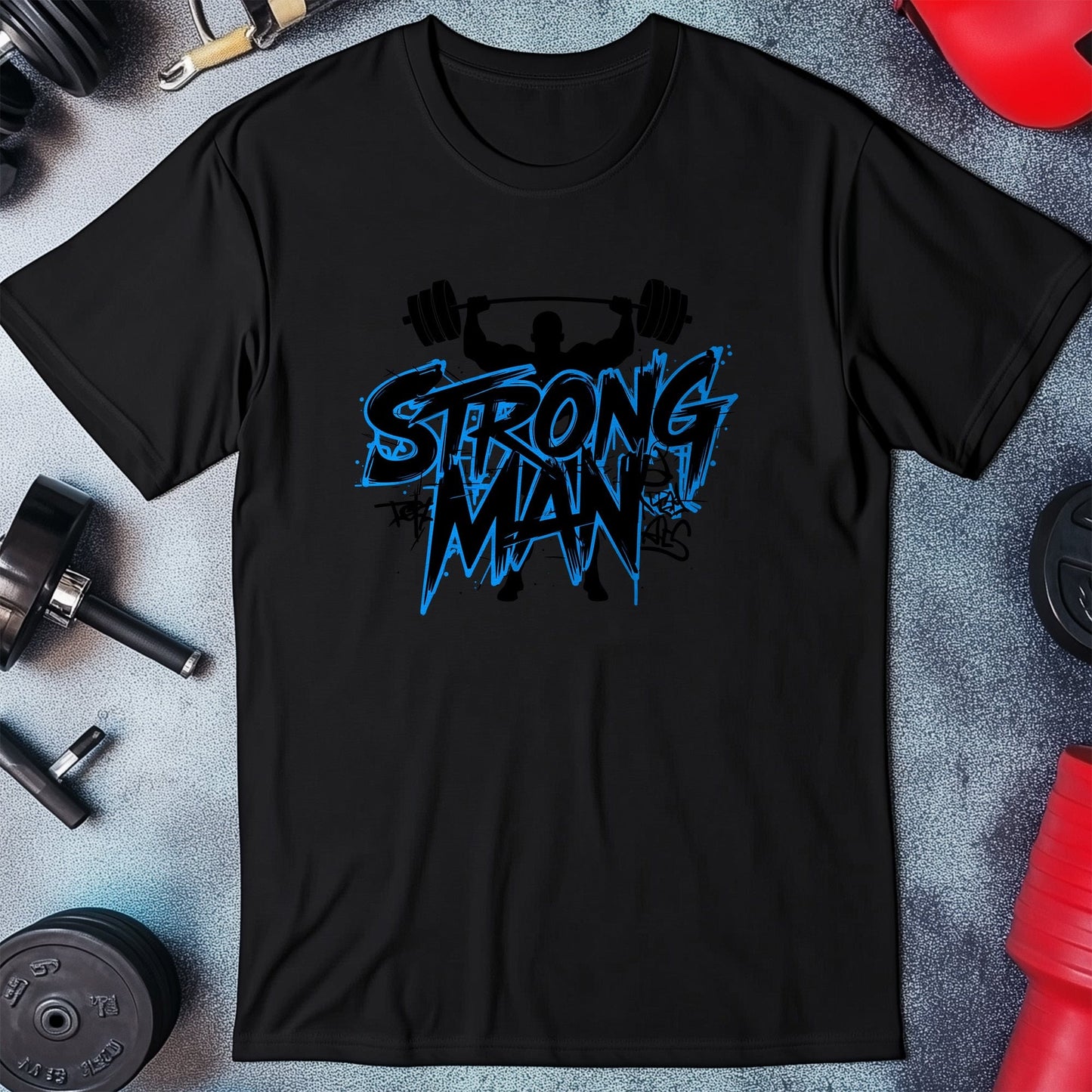 Gym 100 Strong man T-Shirt