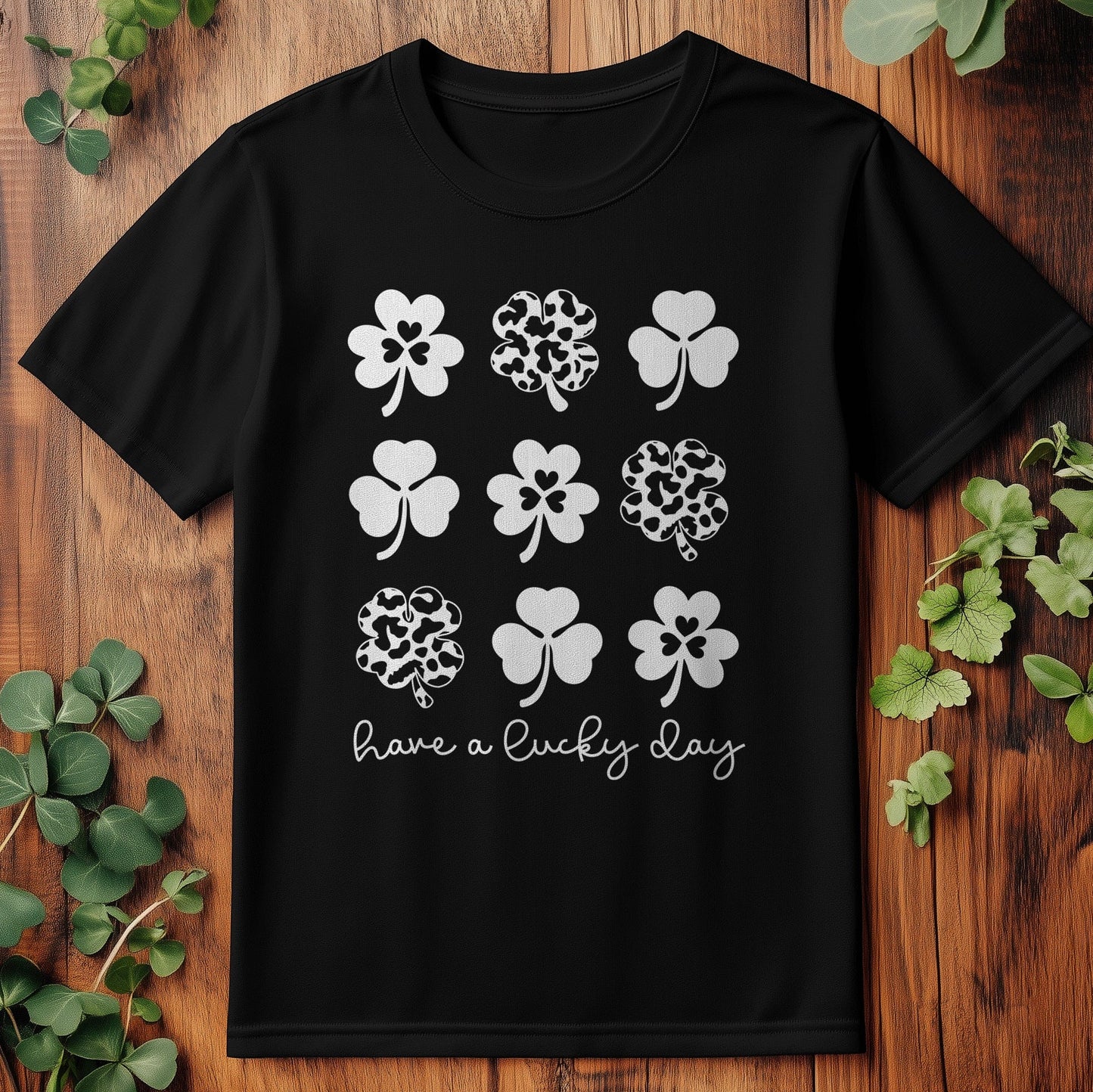 St. Patrick's Day Shamrock Shenanigans T-Shirt Style001
