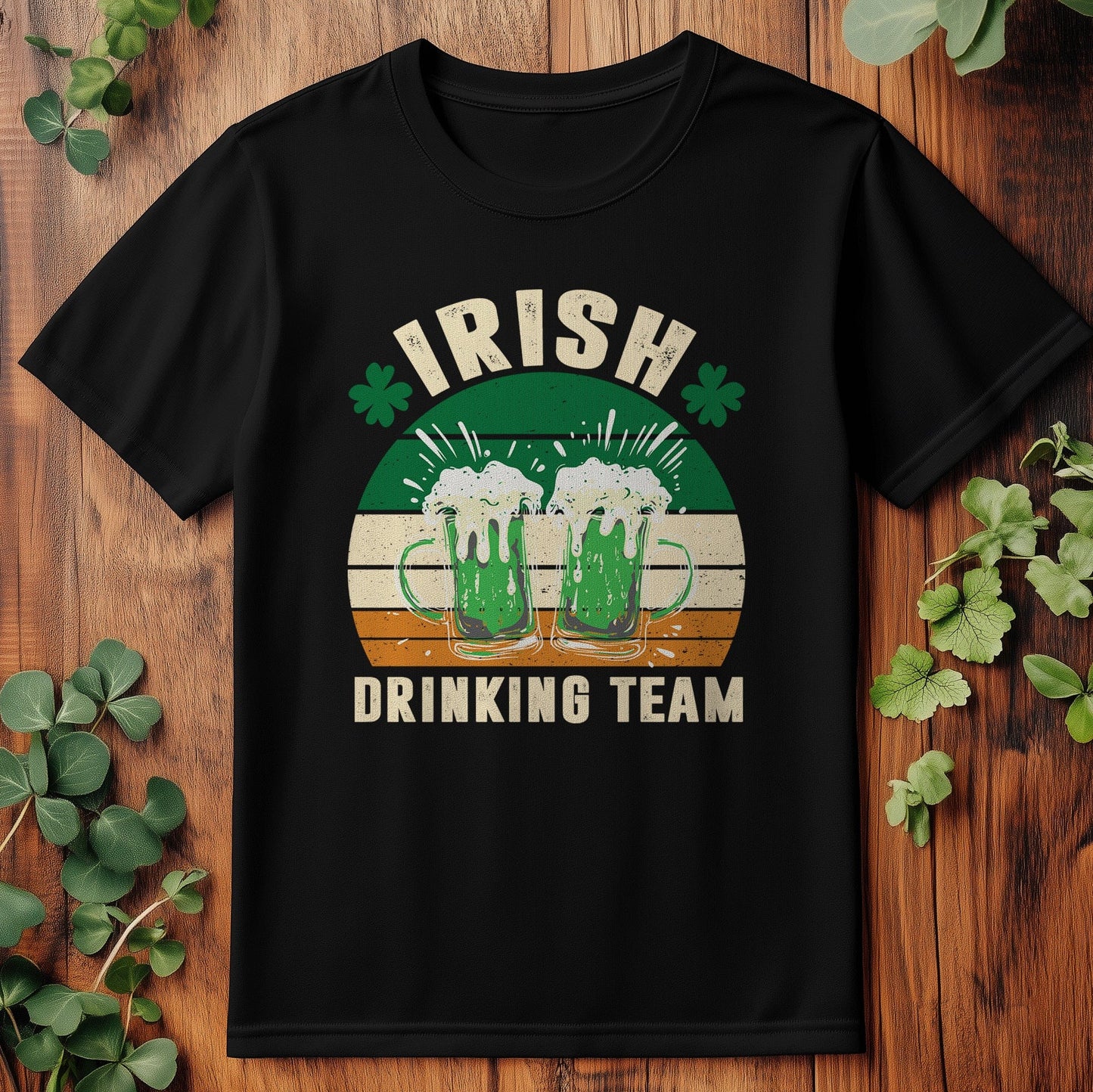 Retro Irish Drinking Team T-Shirt