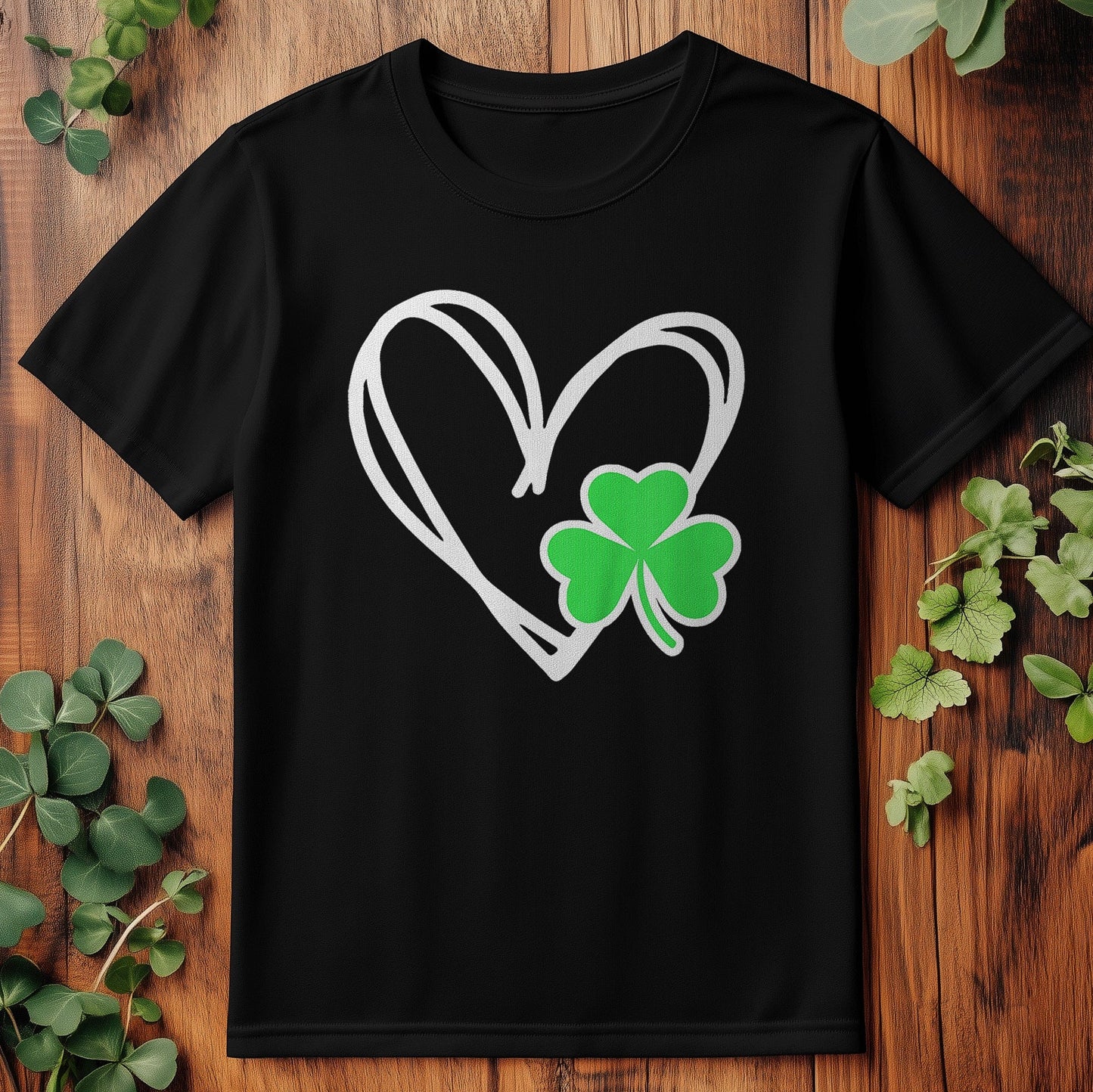 St. Patrick's Day Heart T-Shirt