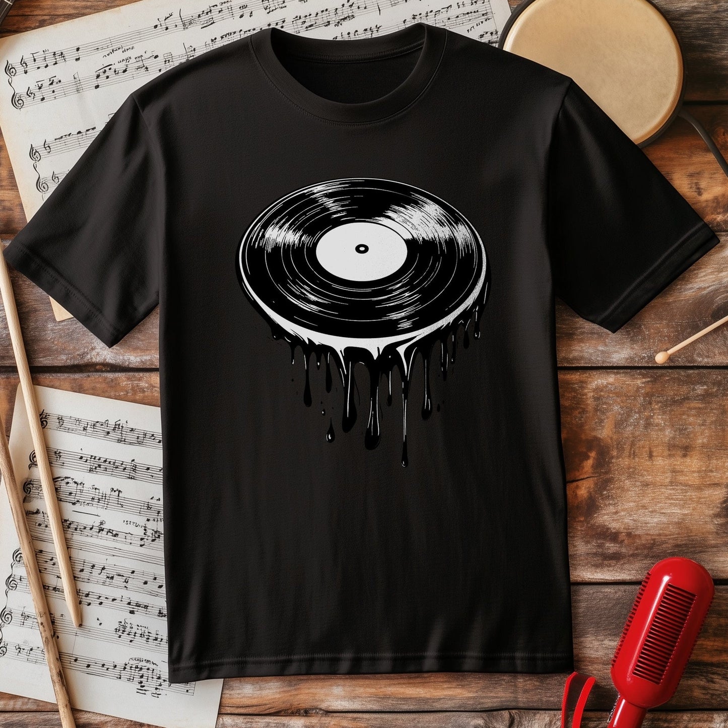 Dripping Vinyl T-Shirt