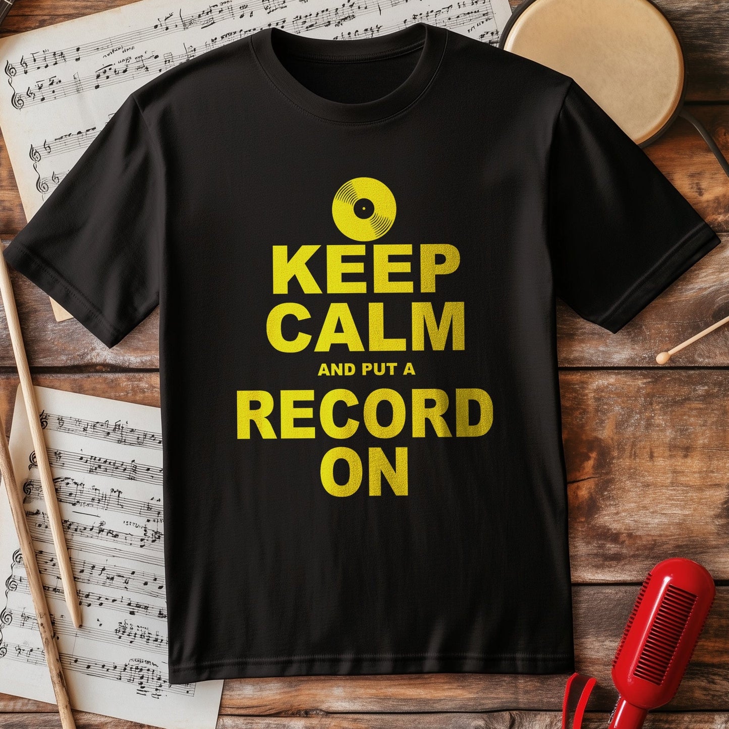 Keep Calm & Record On T-Shirt
