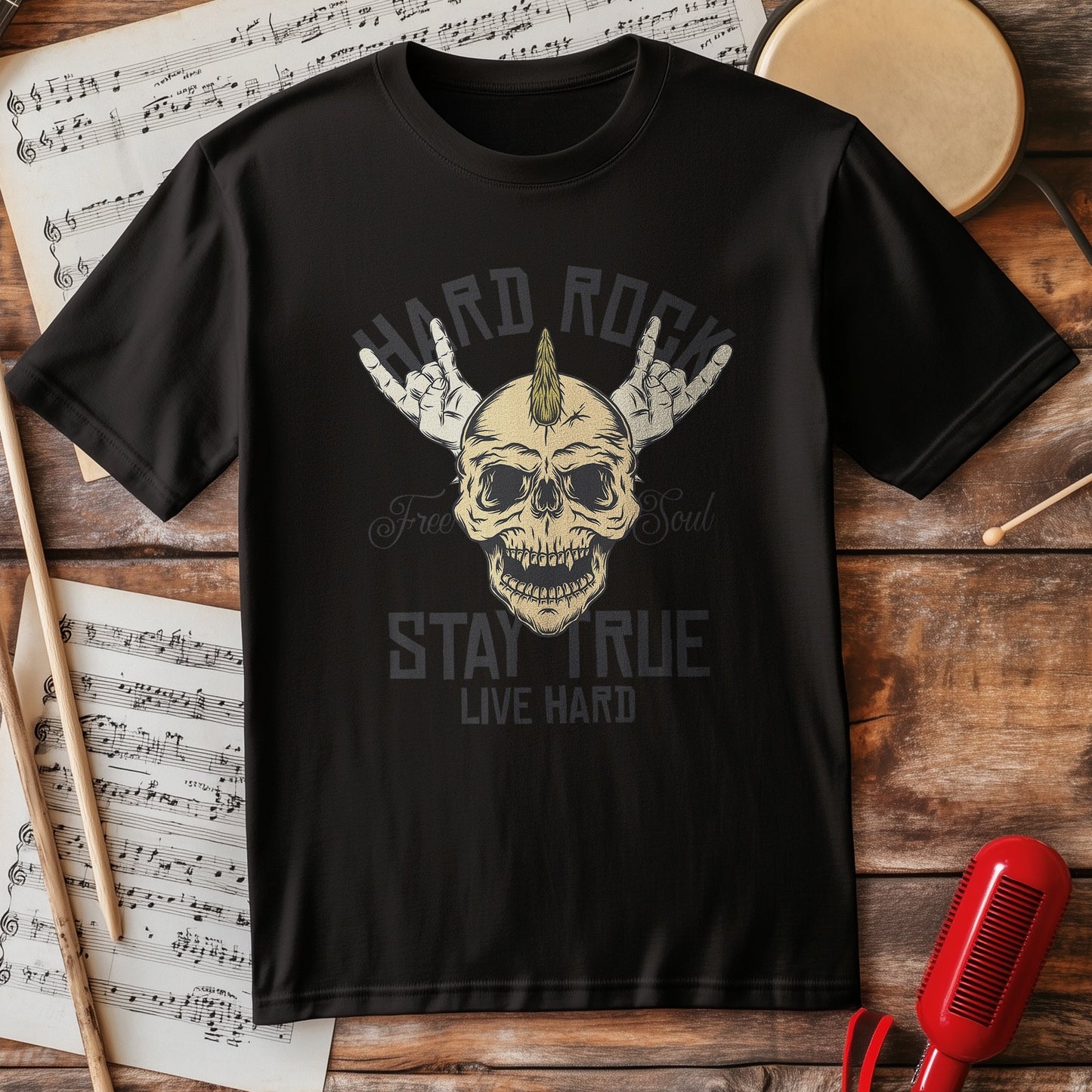 Rock Hard Stay True T-shirt