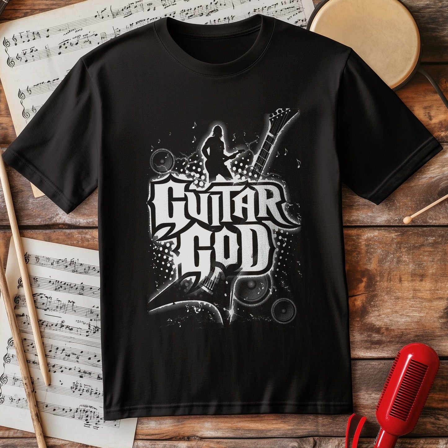 Guitar God T-Shirt ‚Äì Rock Your