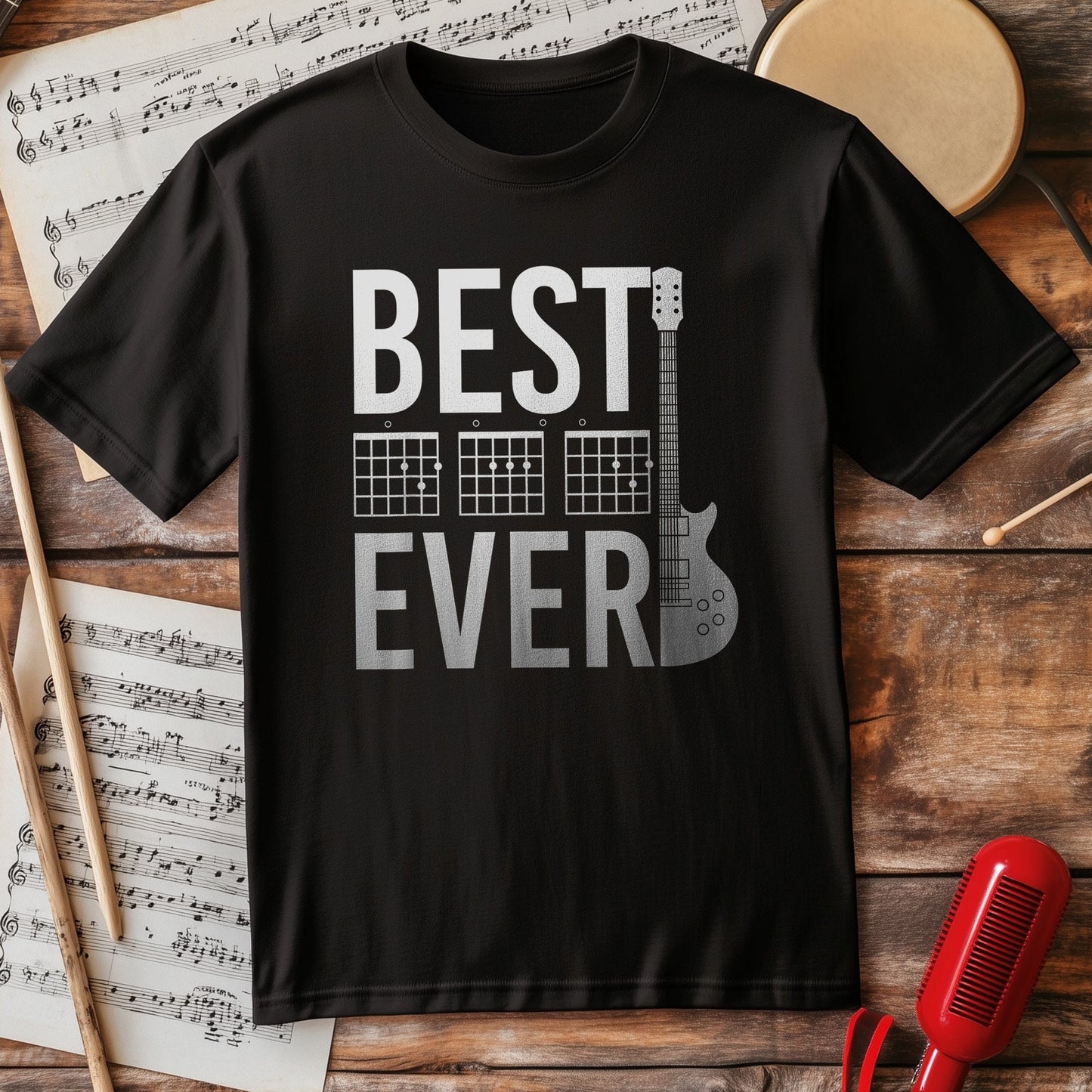 Best Dad Guitarist Ever! T-Shirt