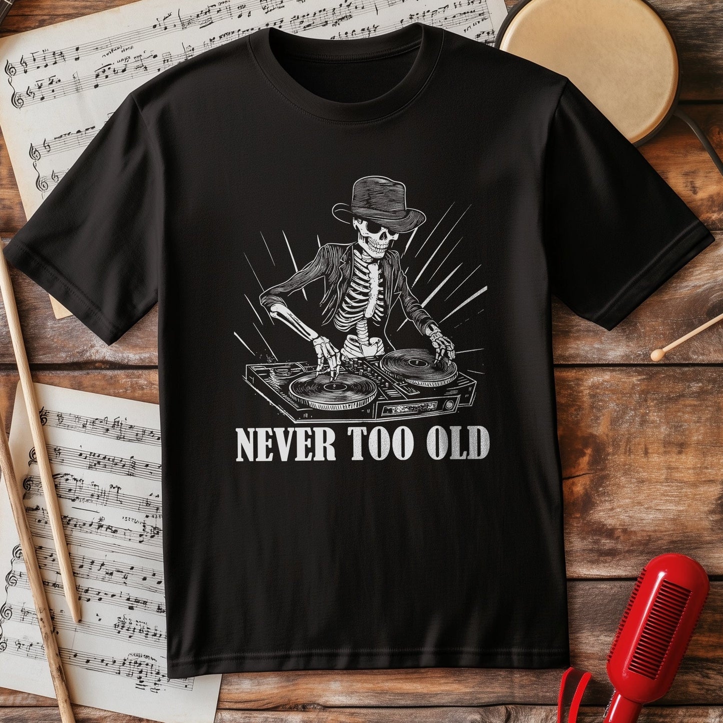 Too Old DJ 1 T-Shirt