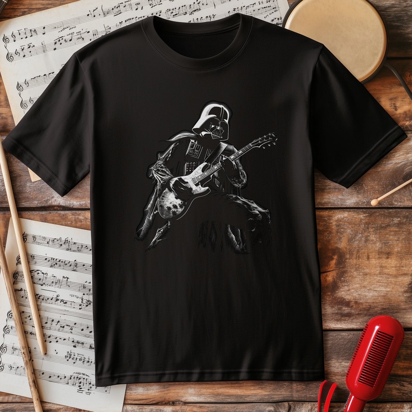 Vader Guitar Rocks T-Shirt - Unleash