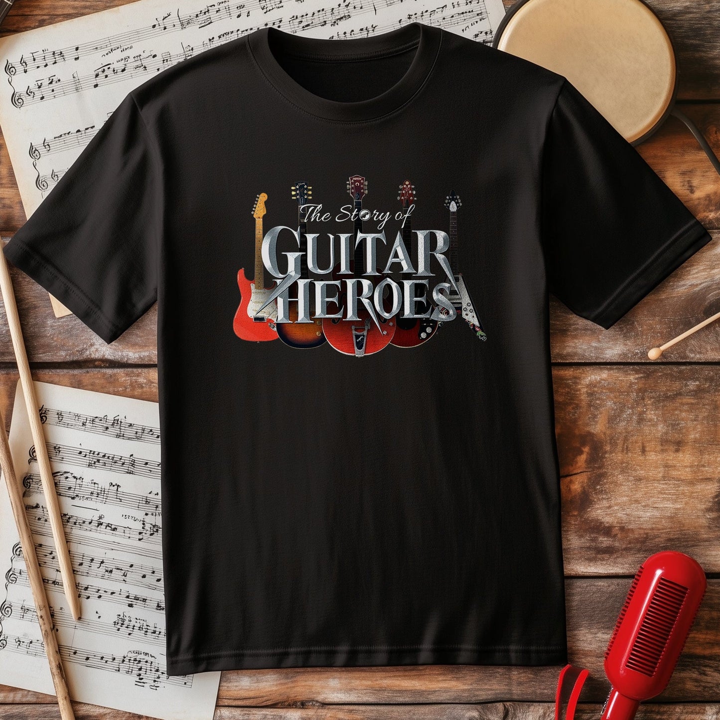 Guitar Heroes T-Shirt - Rock Your