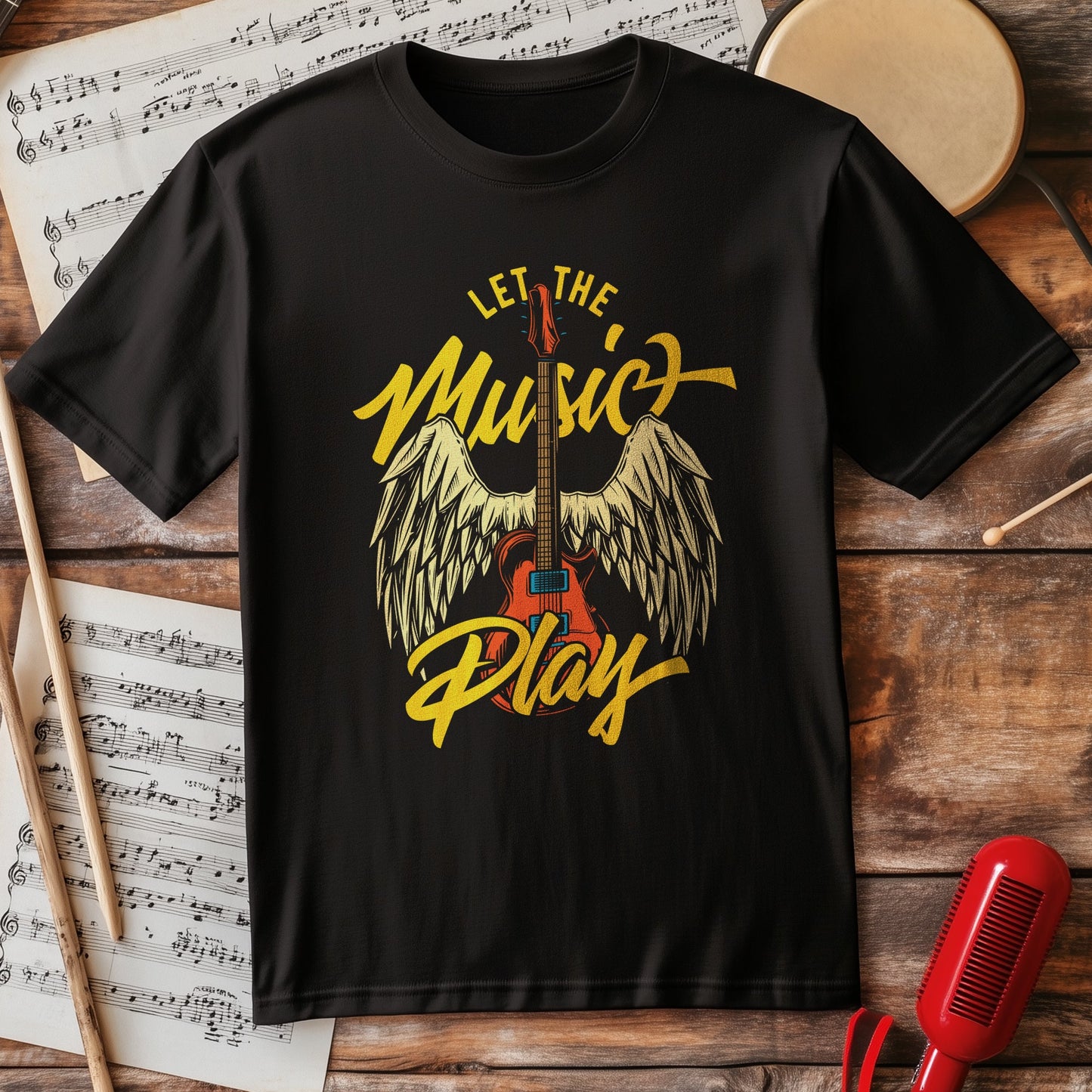Let The Music Play T-Shirt