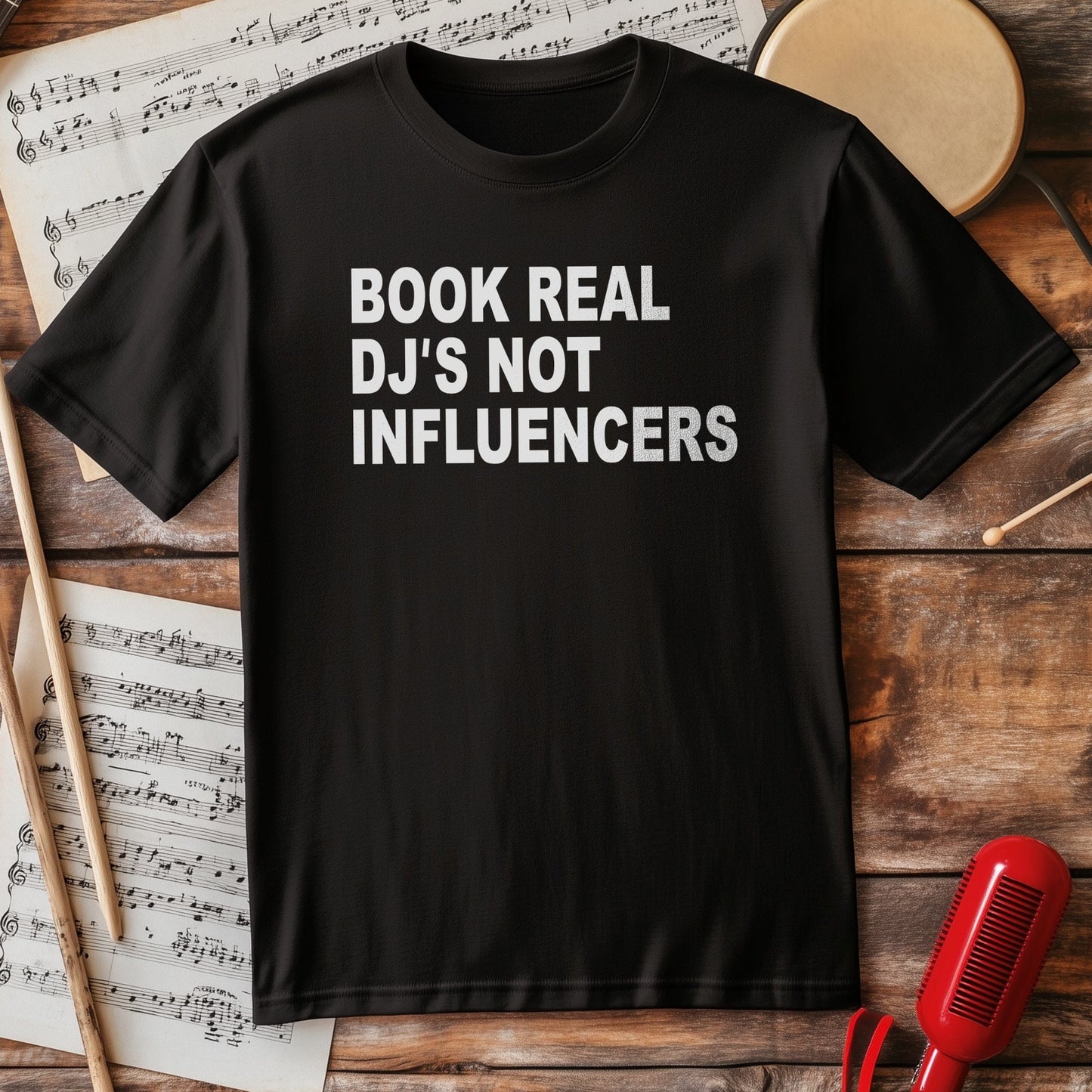 Book Real DJs T-Shirt