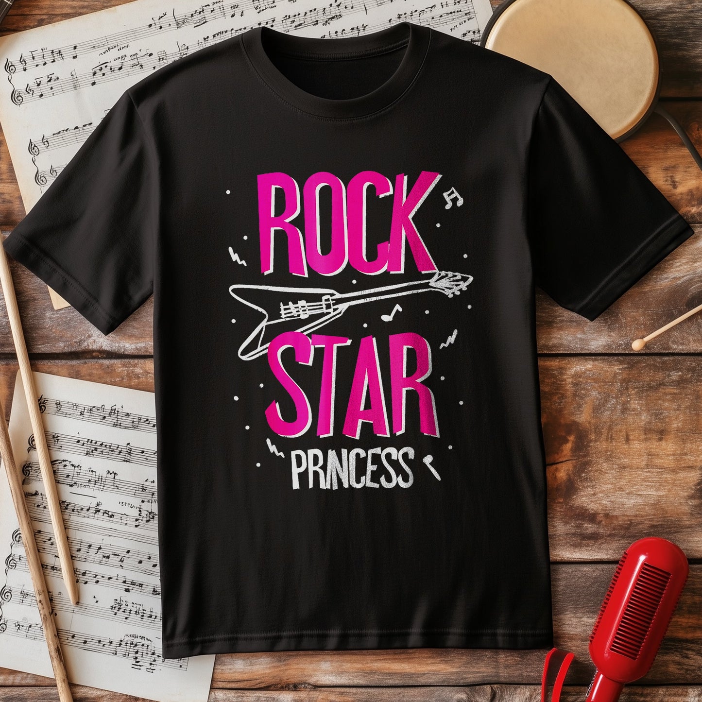 Rockstar Princess T-shirt