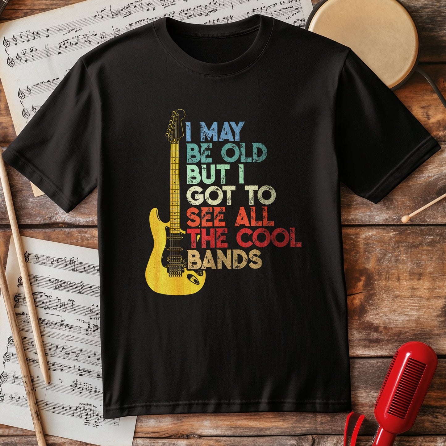 I May Be Old But I Saw t-shirt