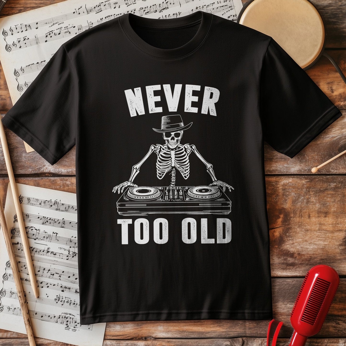Too Old DJ 2 T-Shirt