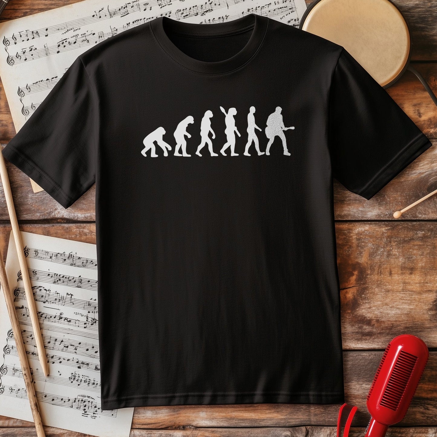 Evolution Guitar T-shirt