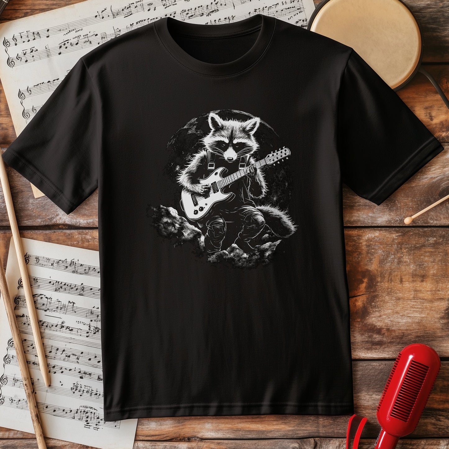 Rocket Guitar Rocks T-Shirt