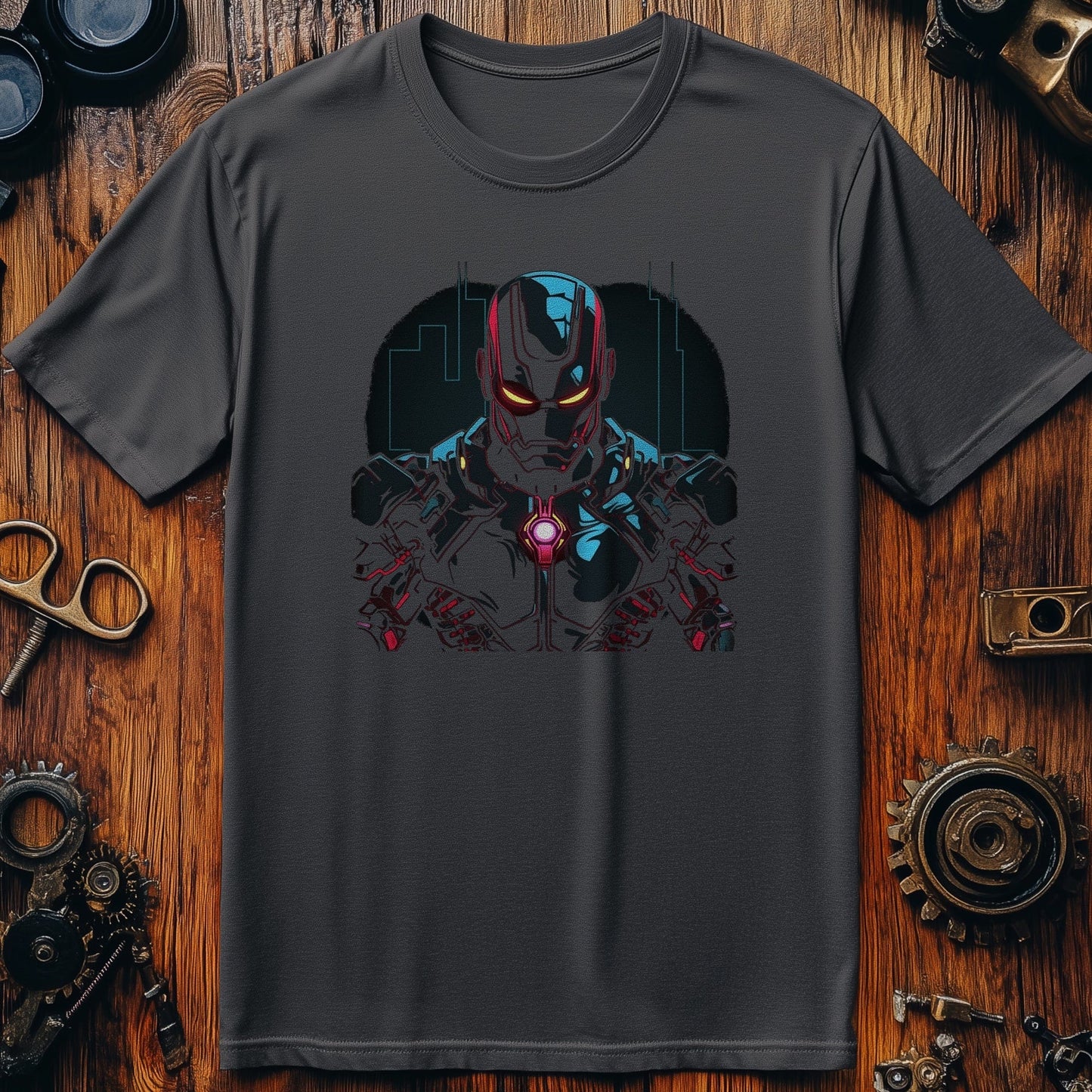 Iron Cyberpunk T-shirt - Unleash