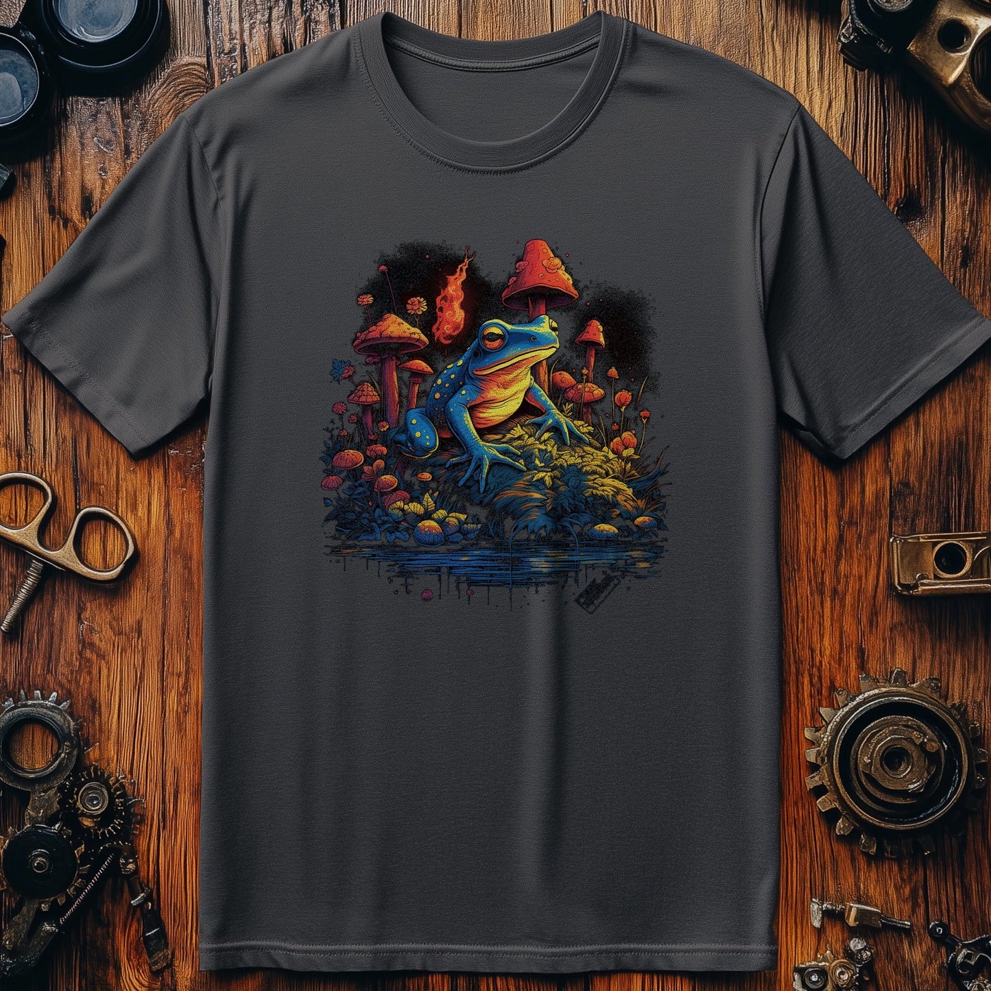 LSD Frog 3 T-Shirt - Hilarious and