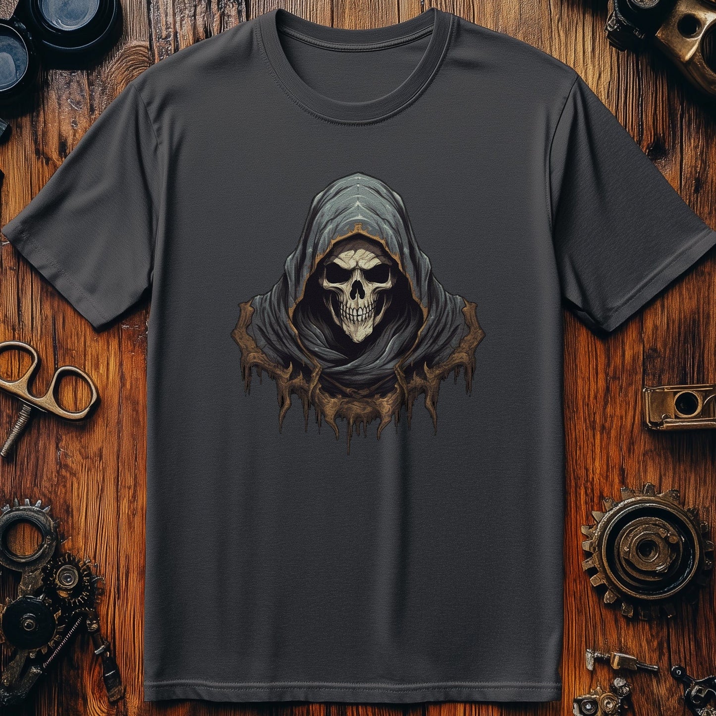 Grim Reaper Hood T-Shirt - Embrace