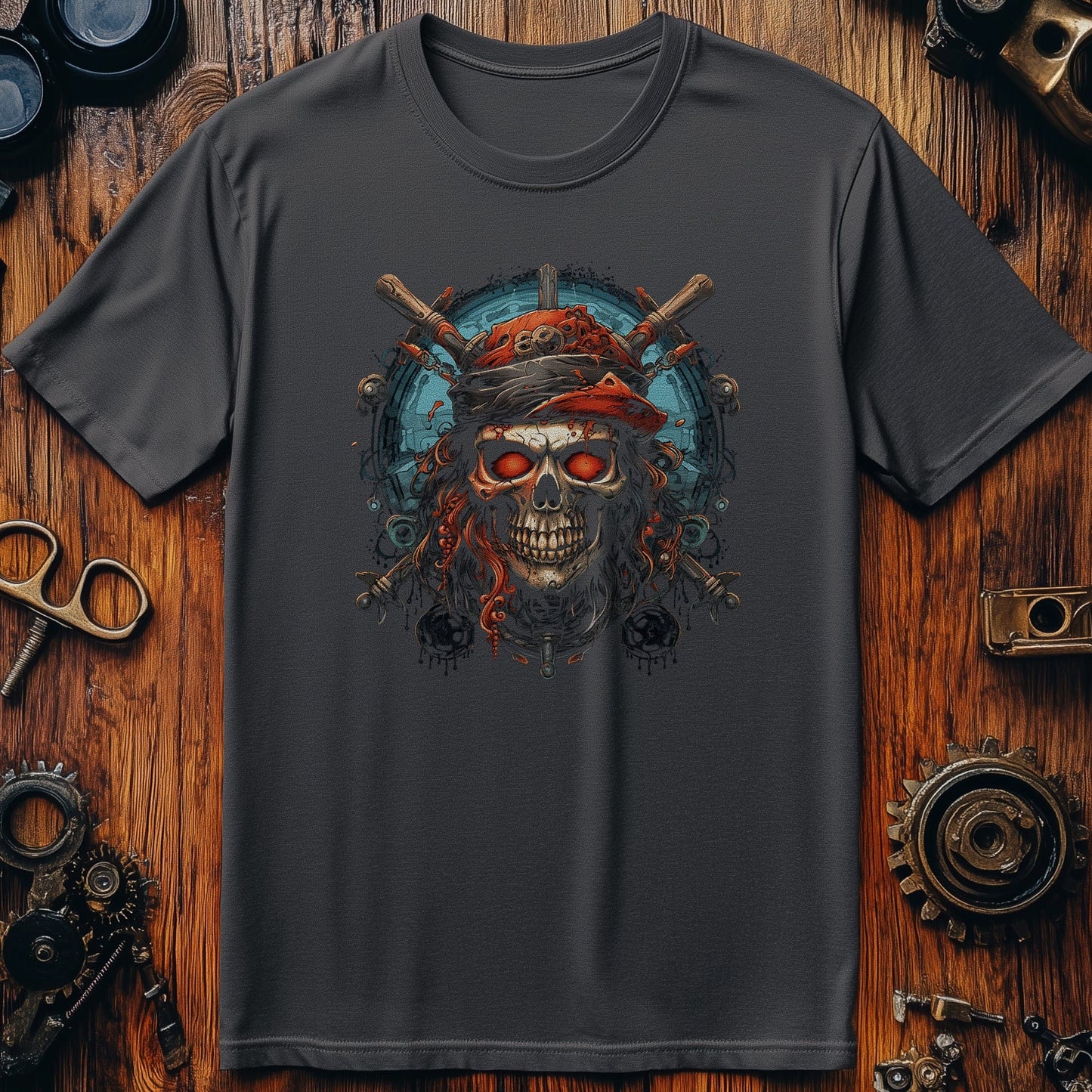 Pirate Skull T-shirt - Join the
