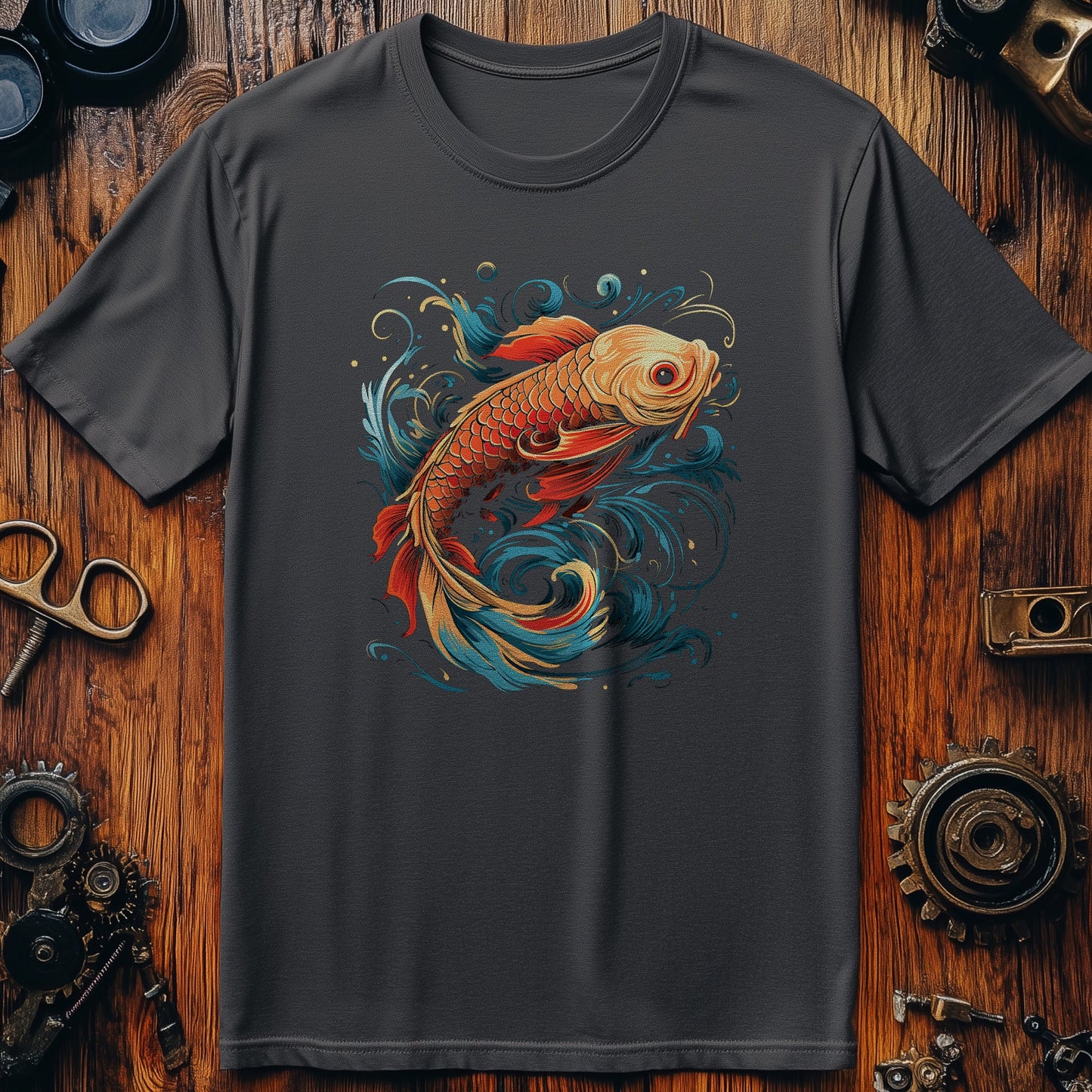 Koi Fish 3 T-Shirt - Swim with