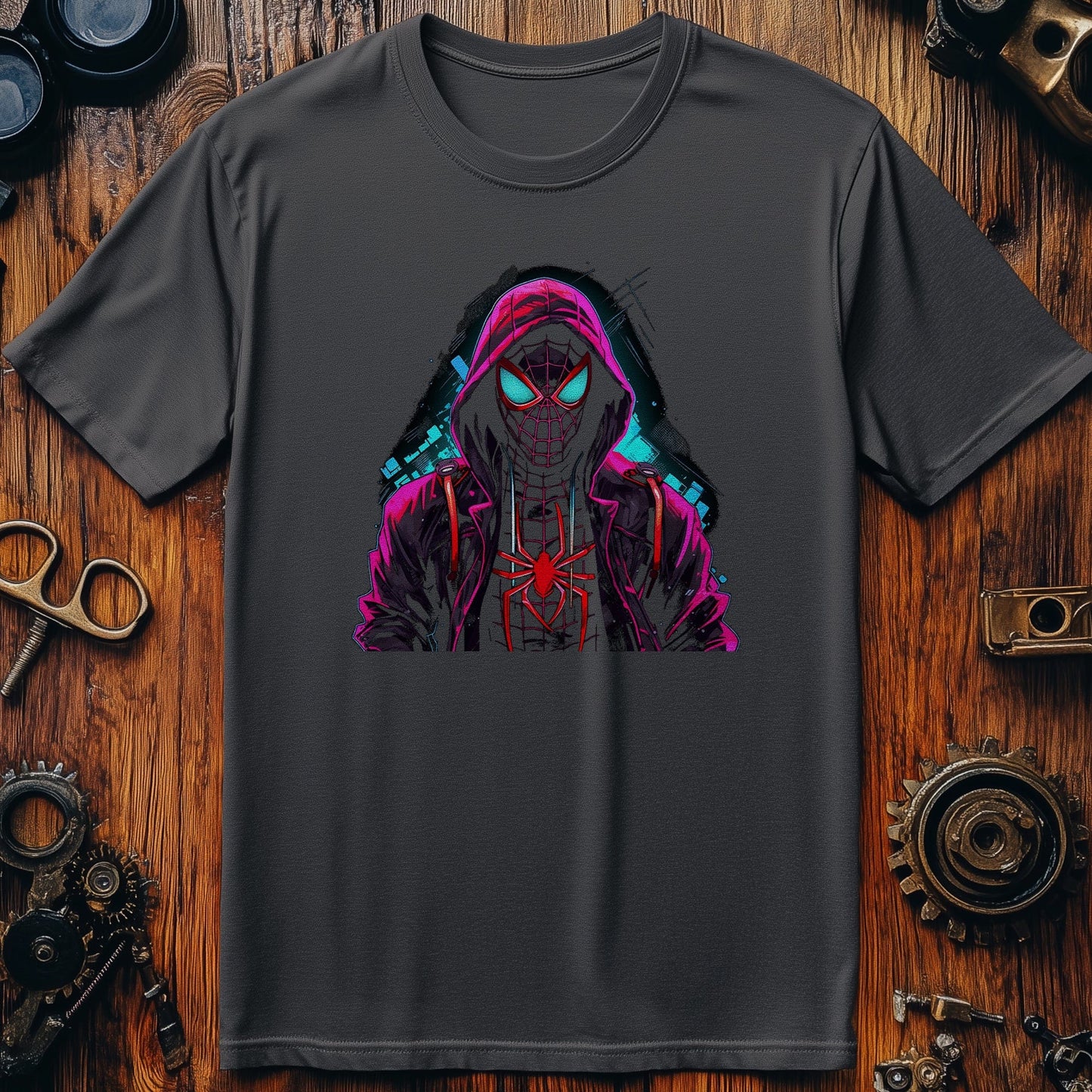 Cyberpunk Spider Hero T-Shirt -