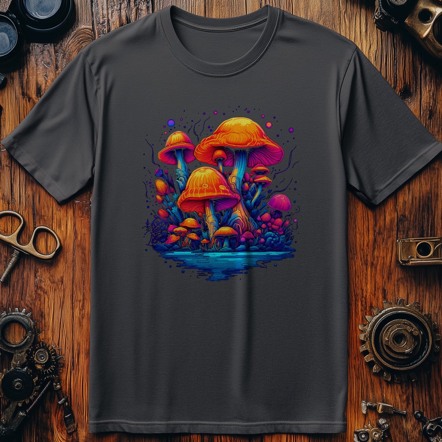 Trippy Mushroom 2 T-Shirt - Dive