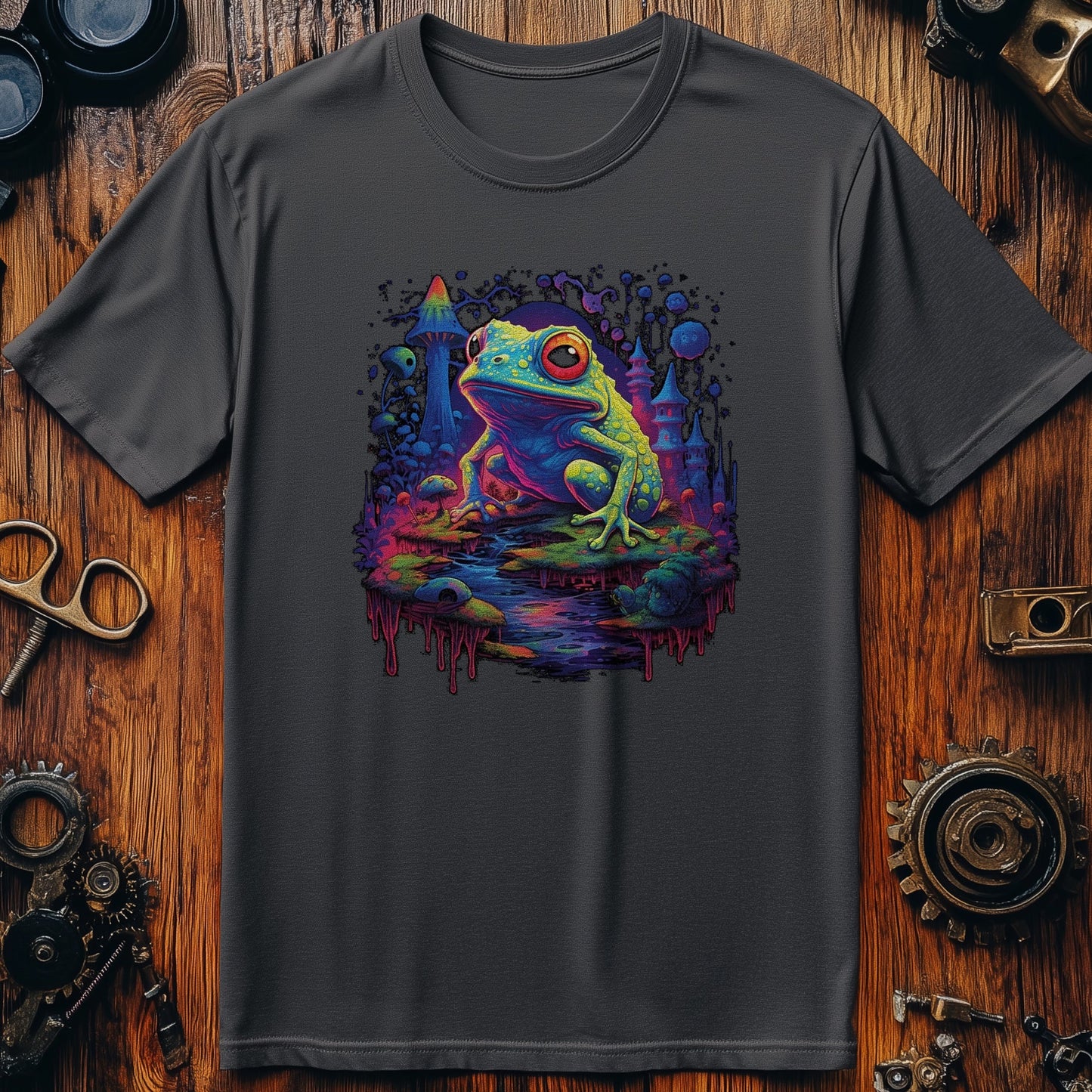 LSD-Frog-1 T-Shirt - Hilariously