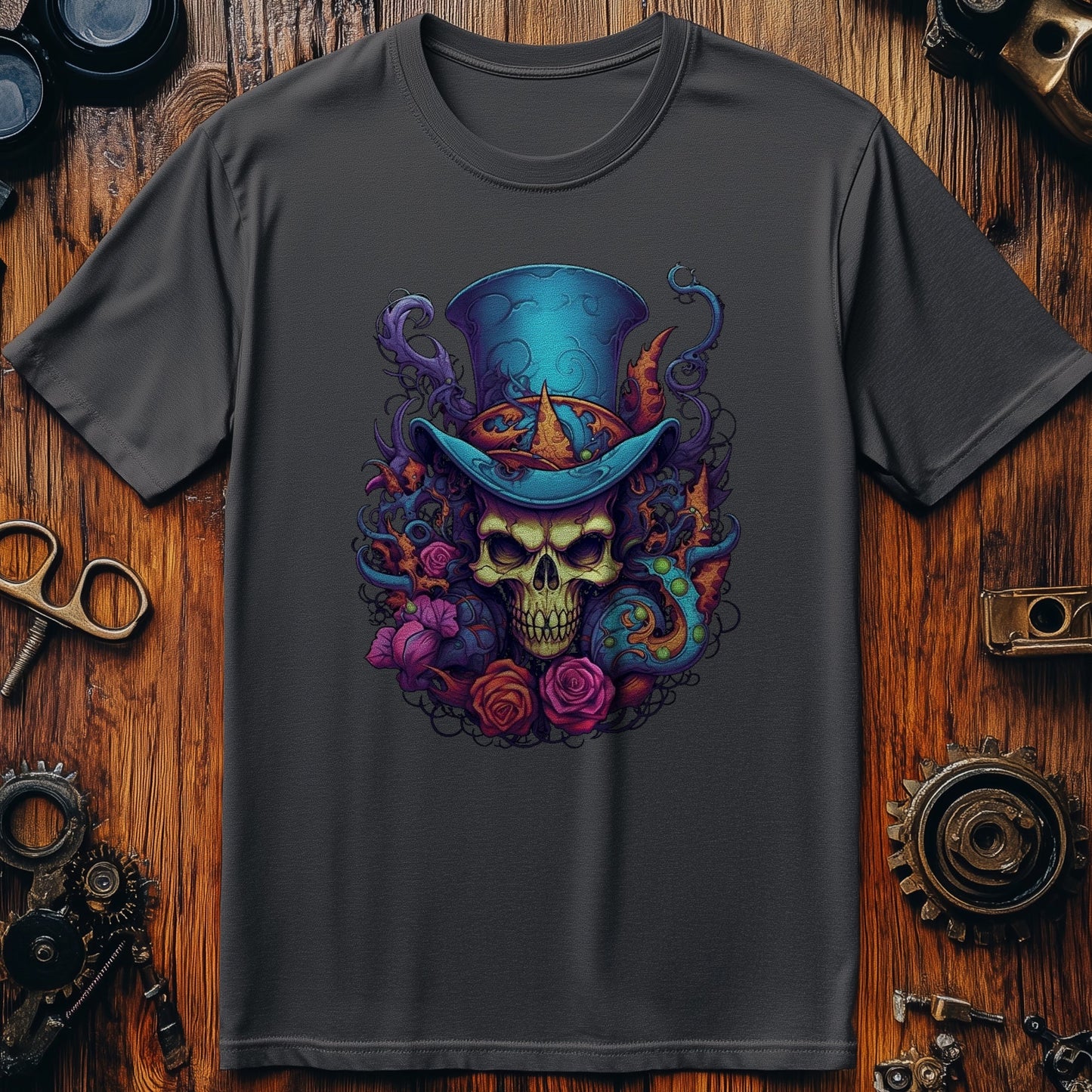 Pstchadelic Skull 3 T-Shirt - Classy
