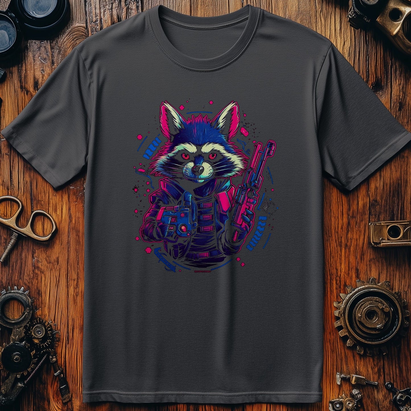 Cyberpunk Rocket t-shirt - Blast Off
