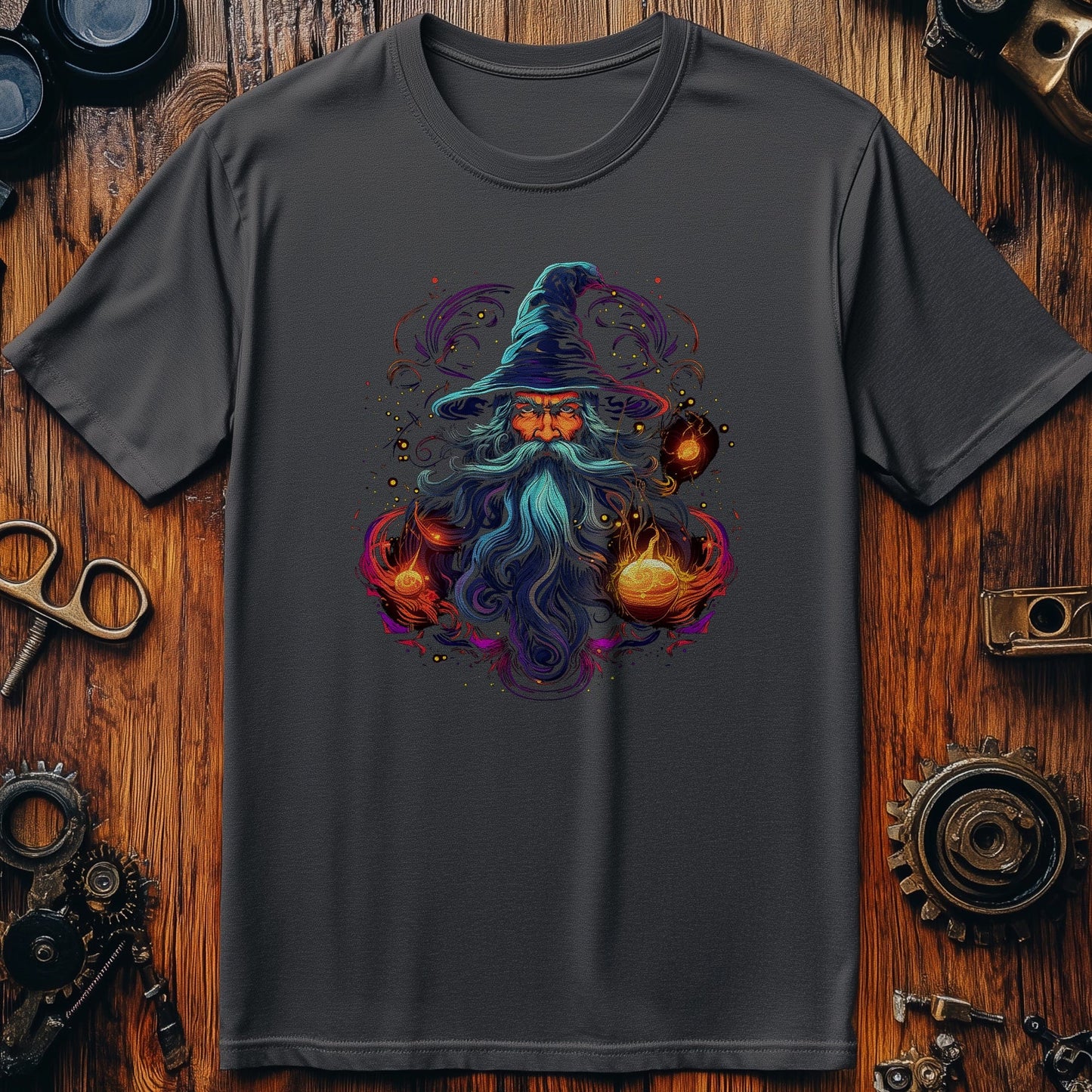 Trippy Wizard T-shirt - Channel Your