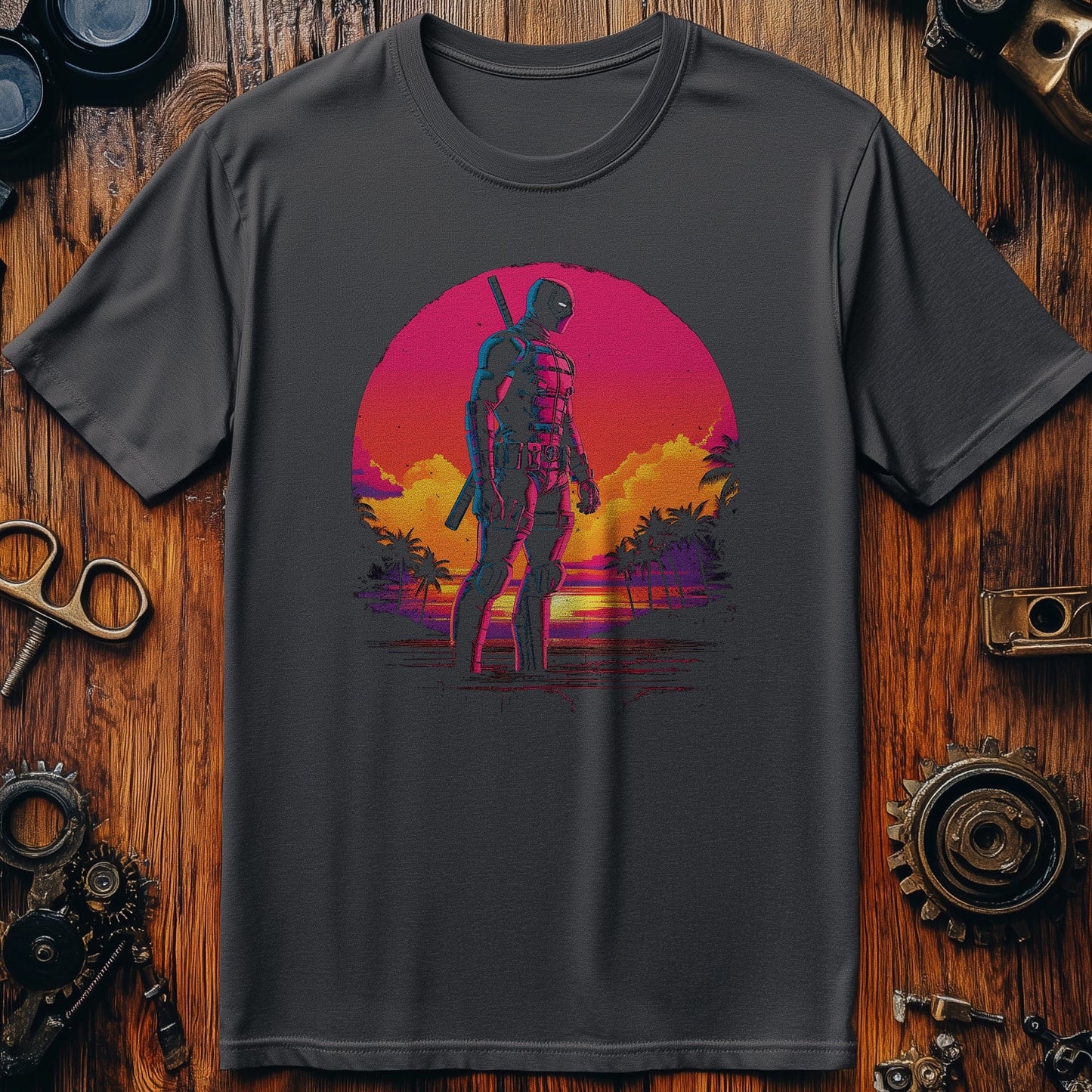 Merc Retrowave T-Shirt - Retro Vibes