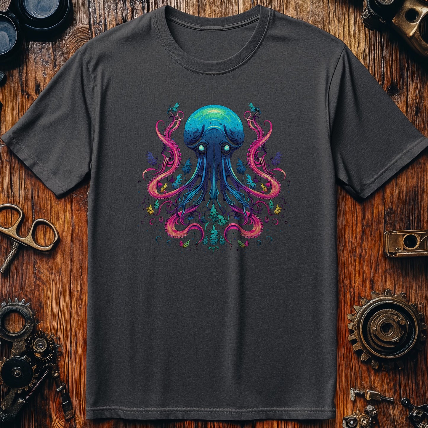 Trippy Octopus 2 T-Shirt - Dive into