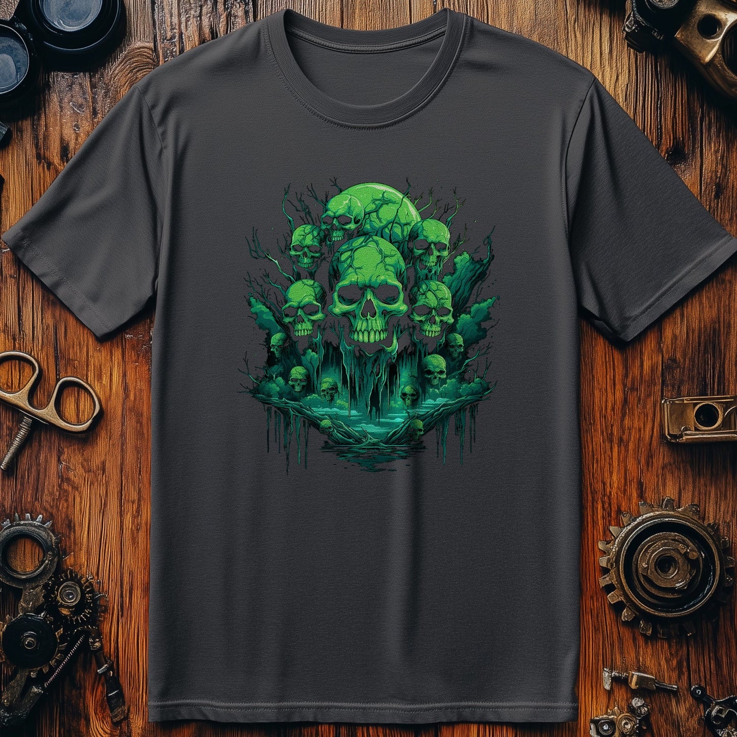 Necro-Skull-1 T-Shirt: Dive into