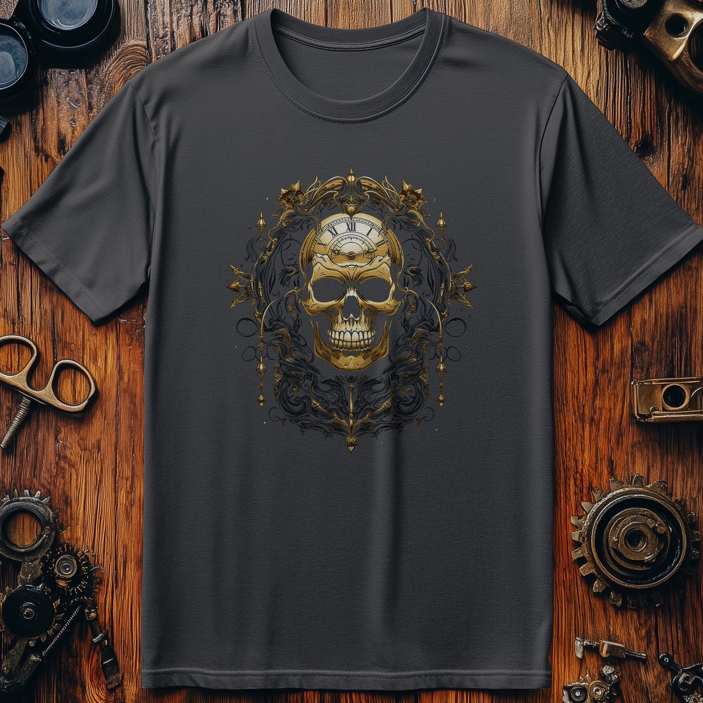 Time-Sku T-shirt - Skull-ingly